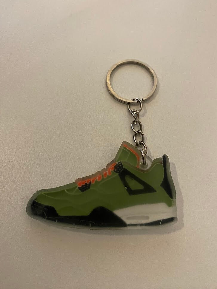 AIR JORDAN 4 RETRO-(UNDEFEATED)-2D SNEAKER KEYCHAIN