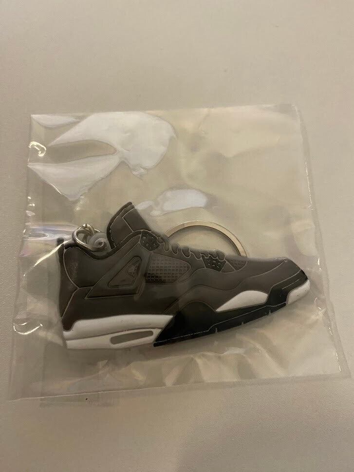 AIR JORDAN 4 RETRO-(COOL GREY)-2D SNEAKER KEYCHAIN