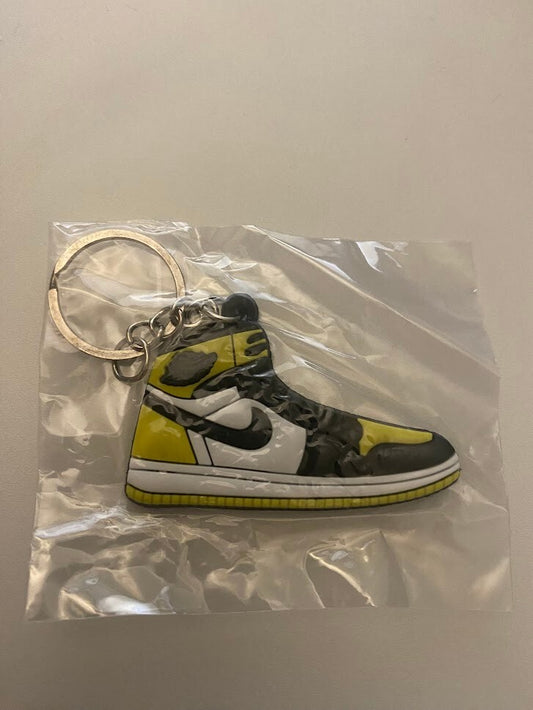 AIR JORDAN 1 RETRO-(TAXI)-2D SNEAKER KEYCHAIN