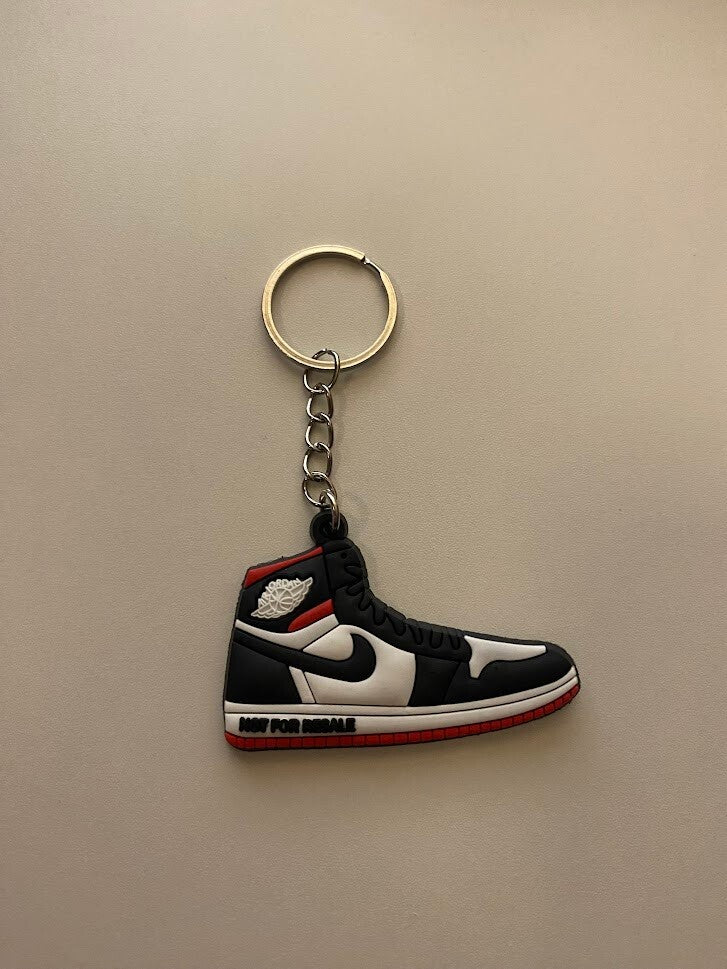 AIR JORDAN 1 RETRO-(VARSITY RED ''NOT FOR RESALE'')-2D SNEAKER KEYCHAIN