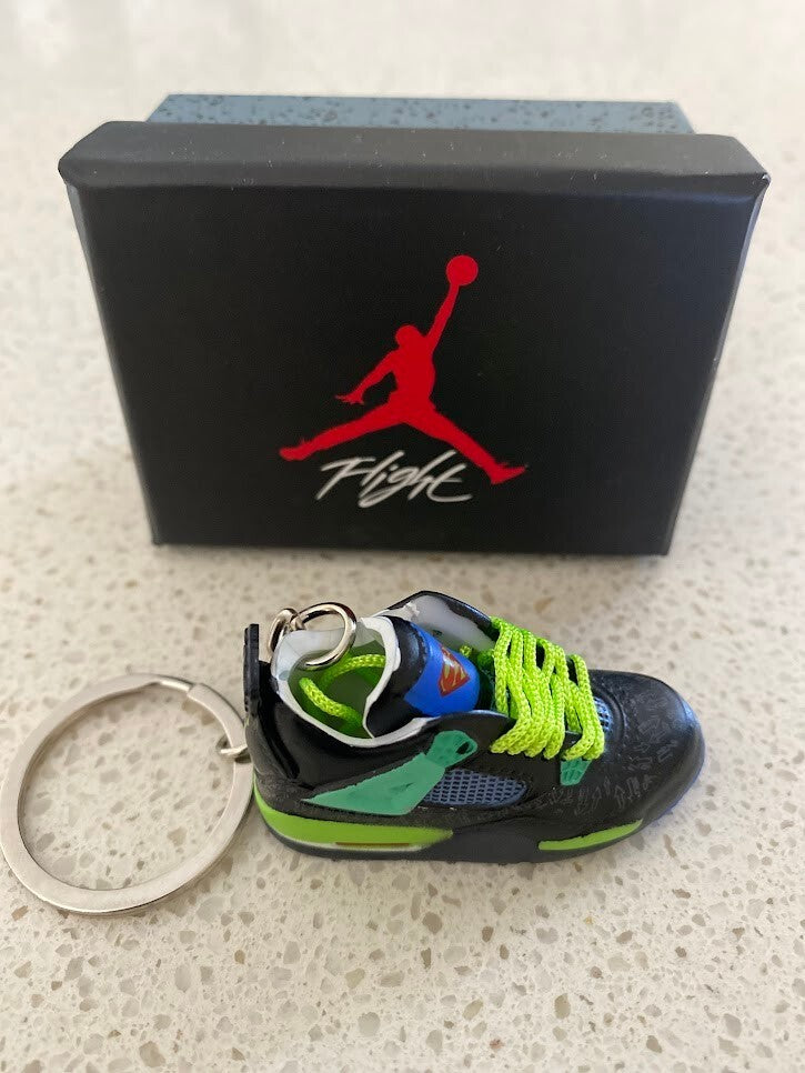 NIKE AIR JORDAN 4 RETRO-(DOERNBECHER)-3D SNEAKER KEYCHAIN WITH BOX