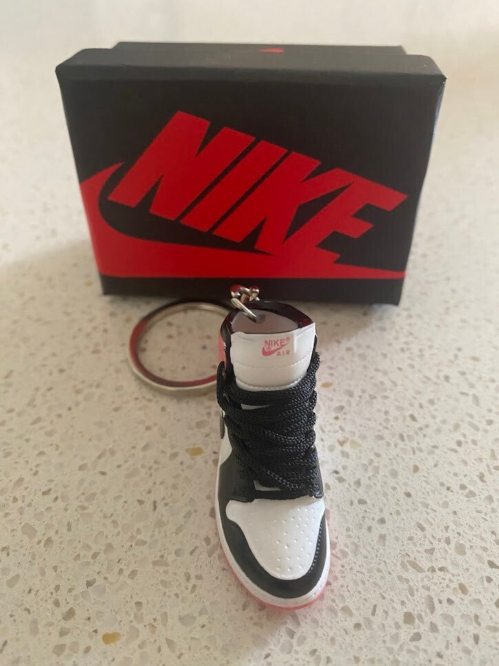 AIR JORDAN 1 RETRO HIGH-(RUST PINK)-3D SNEAKER KEYCHAIN WITH BOX