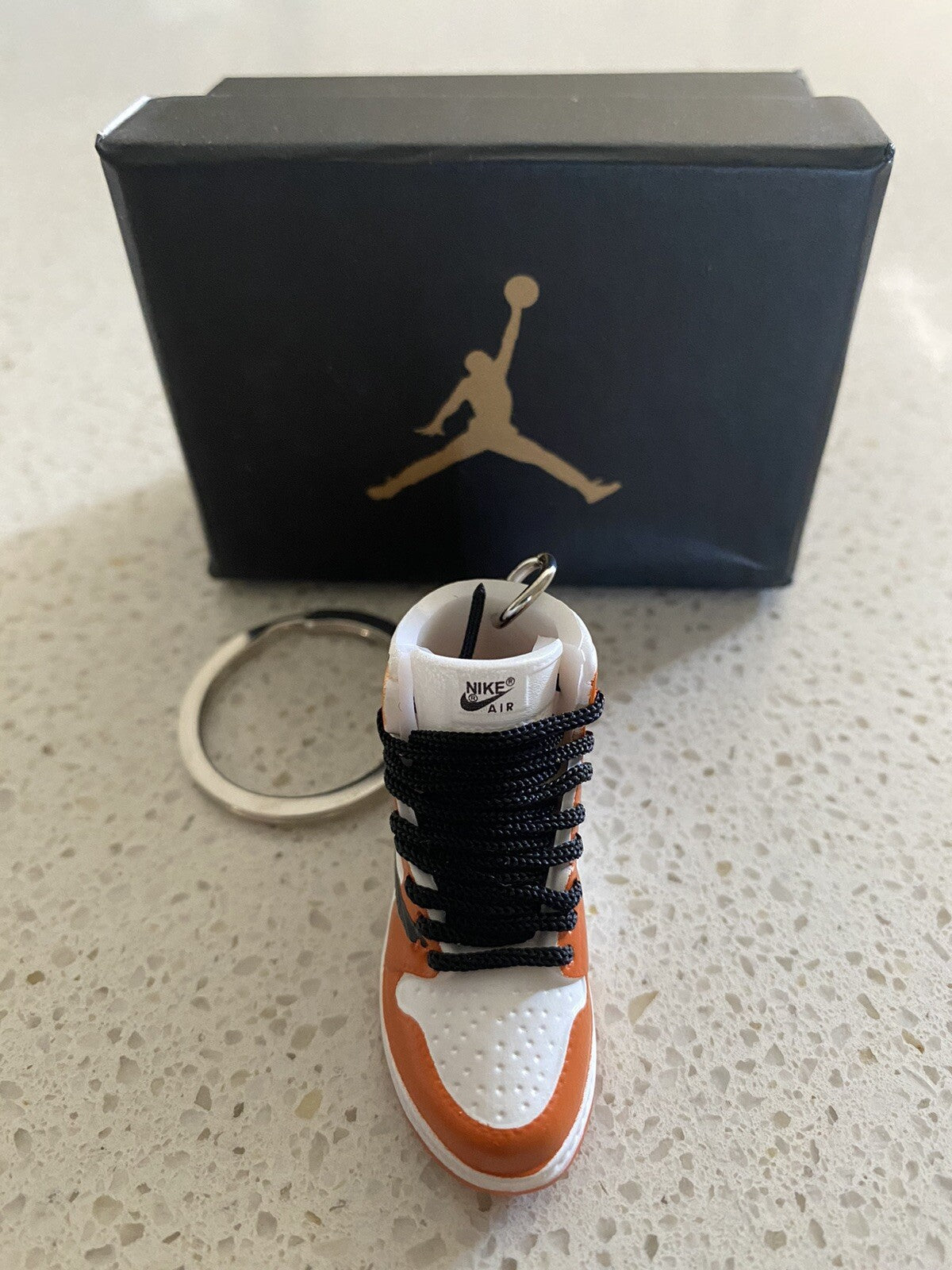 JORDAN 1 RETRO HIGH OG SP-(TRAVIS SCOTT)-3D SNEAKER KEYCHAIN WITH BOX
