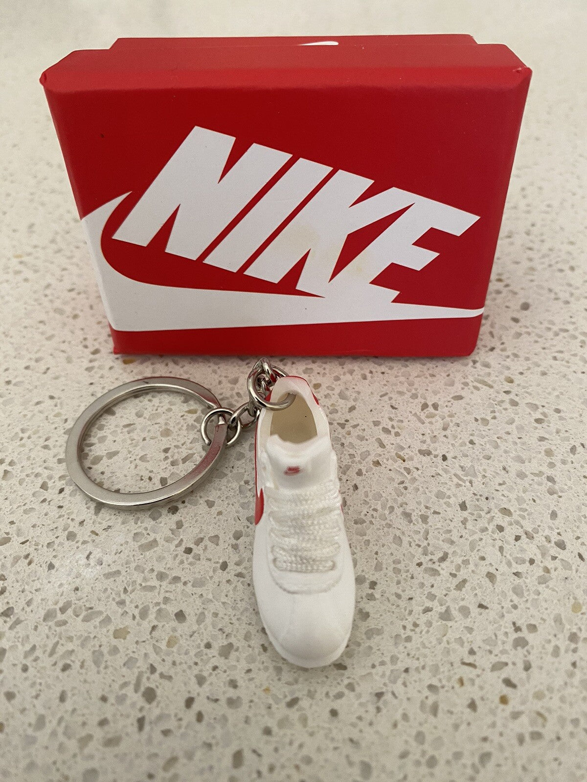 NIKE CLASSIC CORTEZ-(FORREST GUMP)-3D SNEAKER KEYCHAIN WITH BOX