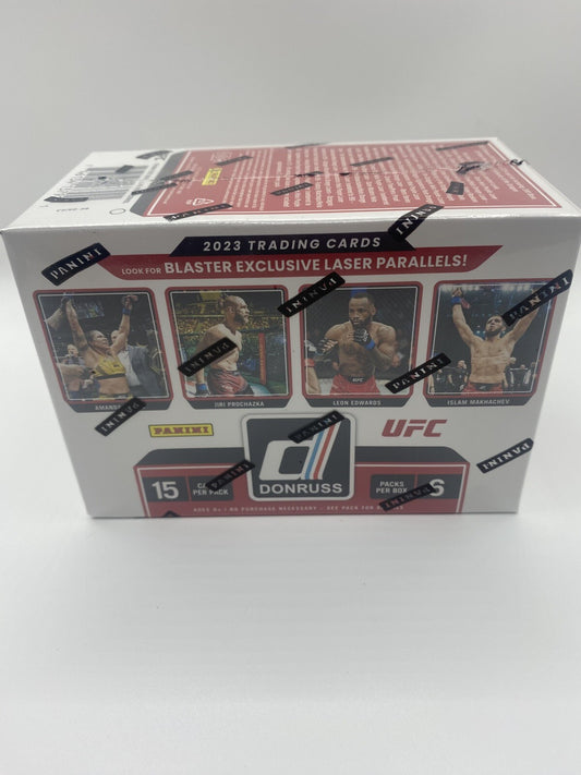 2023 UFC Panini Donruss 6-Pack Blaster Box-(Factory Sealed)-90 Cards per Box