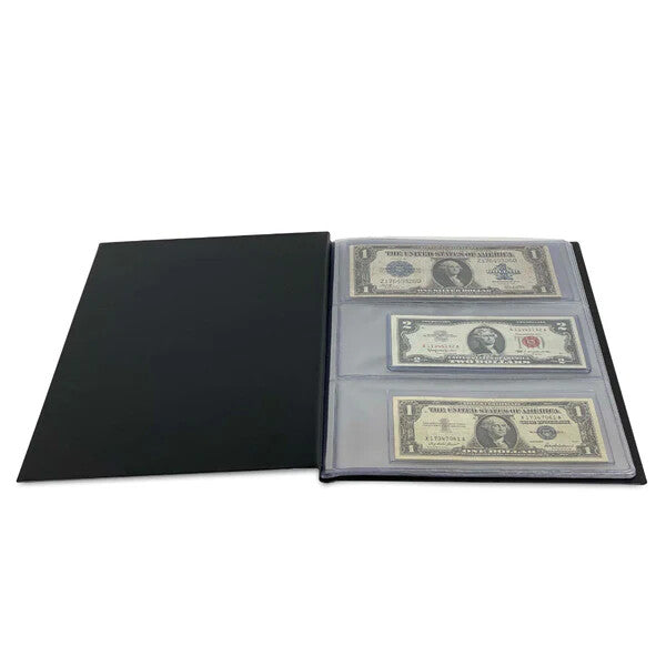 BCW Currency Portfolio Combo Album-Black