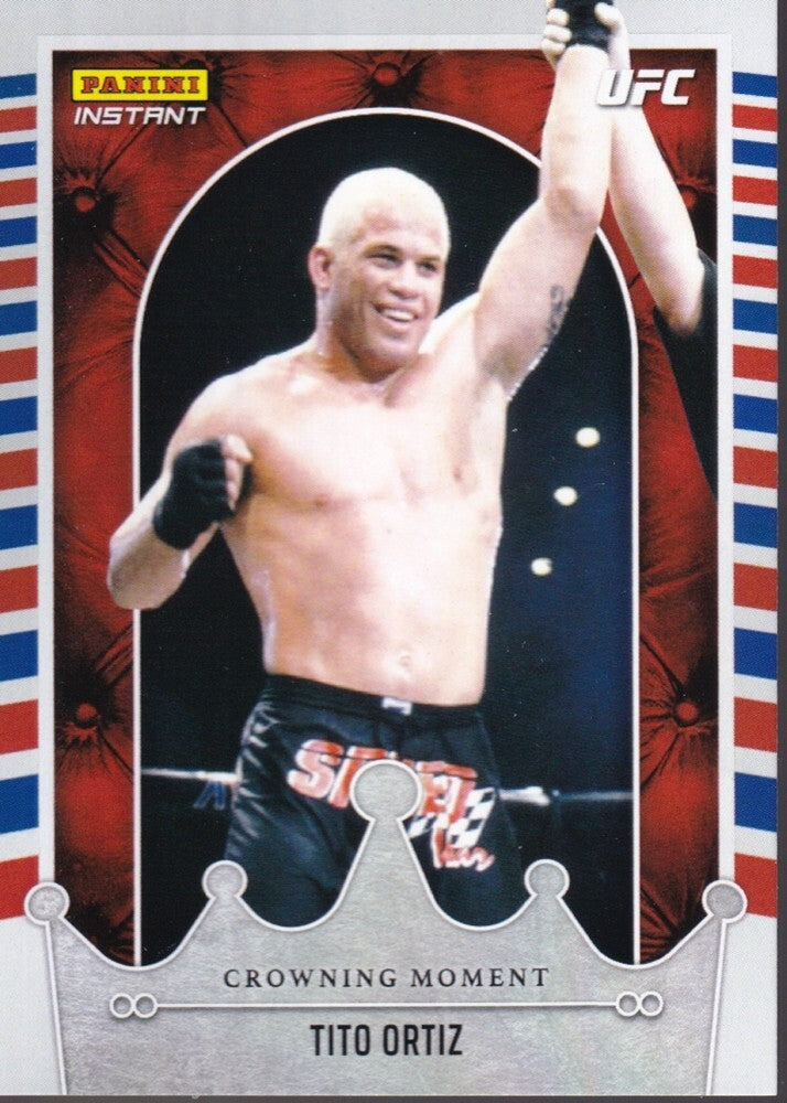 TITO ORTIZ-NO.CM12 (CROWNING MOMENT) 2022 PANINI INSTANT UFC TRADING CARD