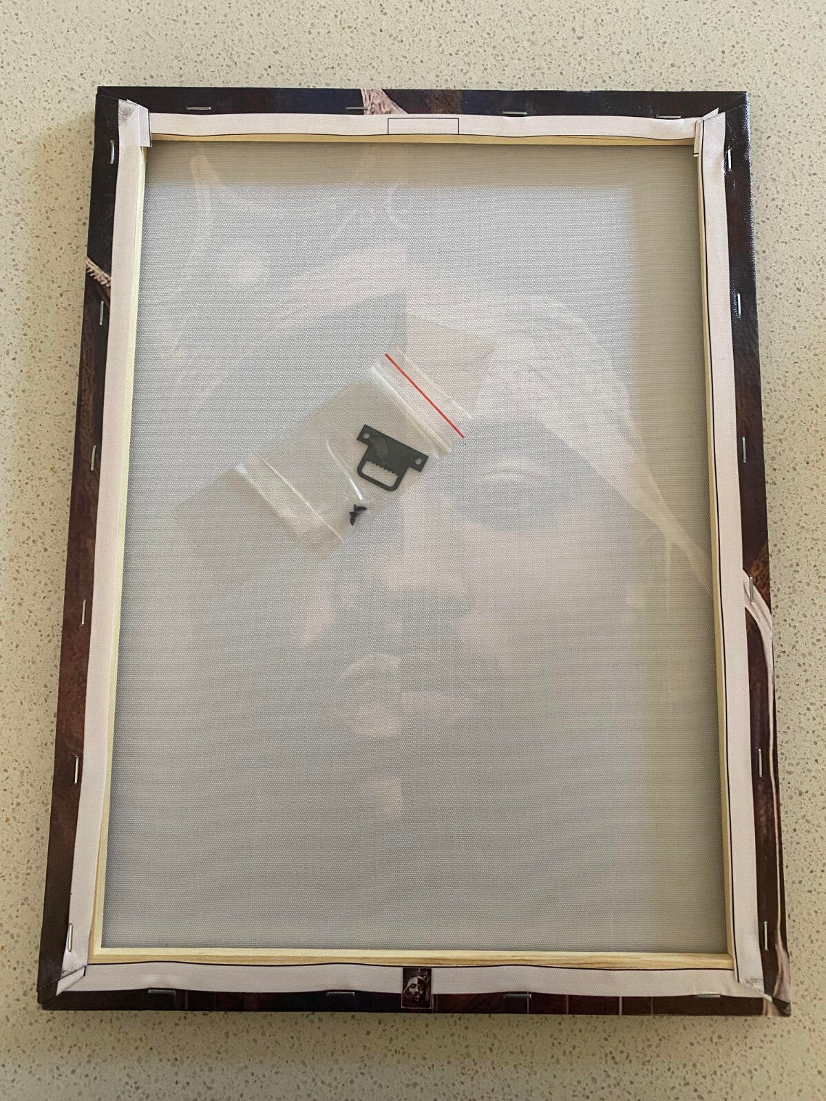 TUPAC & BIGGIE-FRAMED STRETCHED CANVAS PRINT-ART-READY TO HANG-30CMx40CM