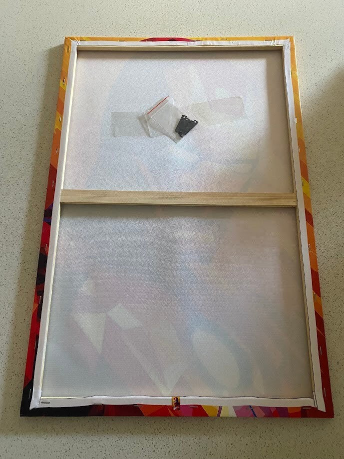 IRON MAN-FRAMED STRETCHED CANVAS PRINT-ART-READY TO HANG-40CMx60CM