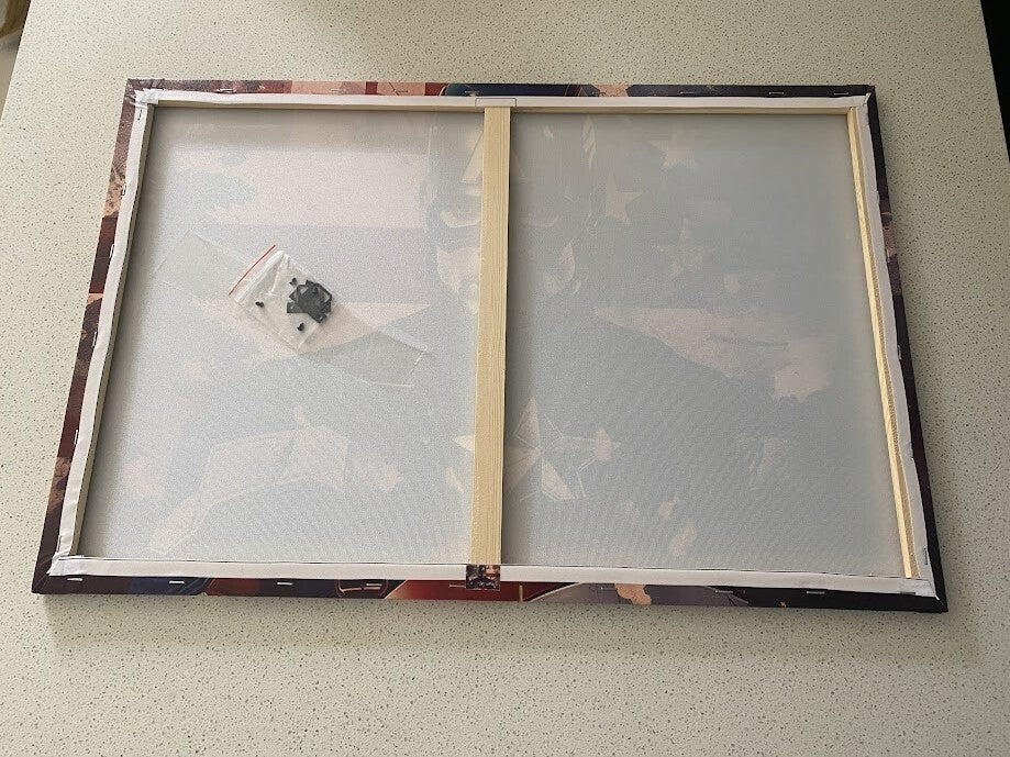 CAPTAIN AMERICA-FRAMED STRETCHED CANVAS PRINT-ART-READY TO HANG-40CMx60CM