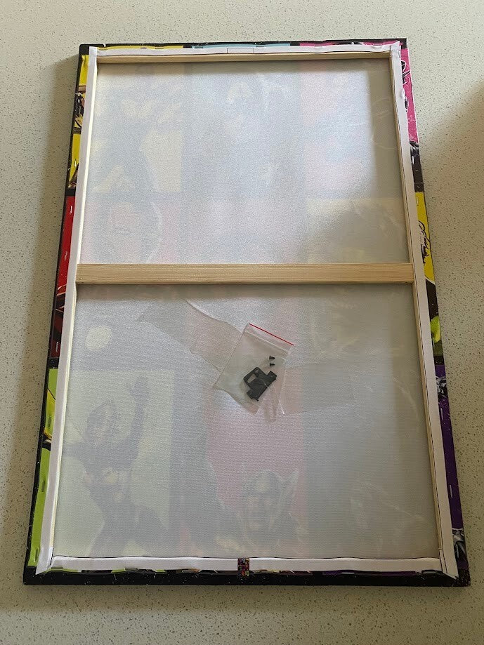 AVENGERS-FRAMED STRETCHED CANVAS PRINT-ART-READY TO HANG-40CMx60CM