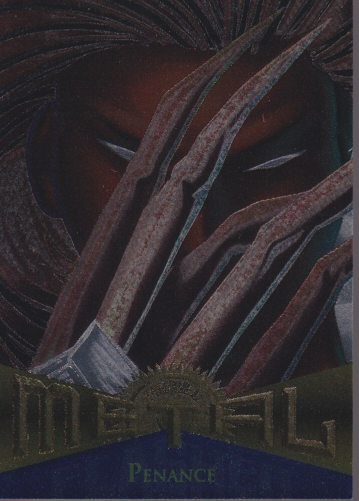 1995 FLEER MARVEL METAL-PENANCE-NO.109 (SILVER FLASHER)