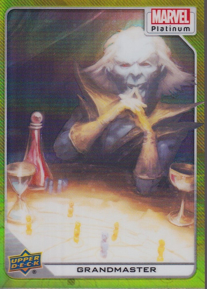 2023 MARVEL PLATINUM-GRANDMASTER-NO.54 (YELLOW RAINBOW)
