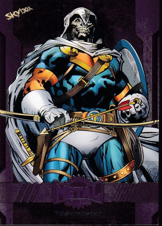 2023 SKYBOX MARVEL METAL AVENGERS-TASKMASTER-NO.131 (PURPLE FX-117/199)