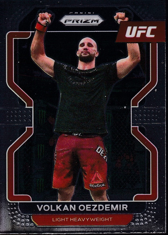 No.184-VOLKAN OEZDEMIR-2022 PANINI UFC PRIZM TRADING CARD
