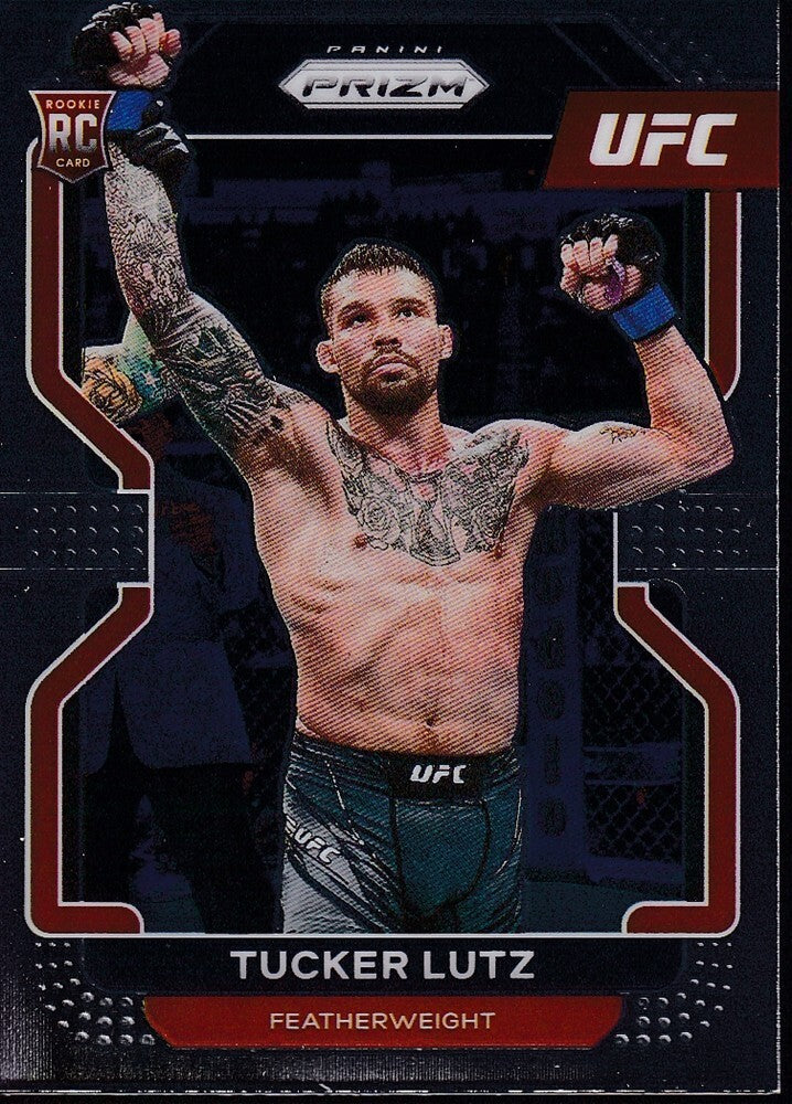 No.144-TUCKER LUTZ (RC)-2022 PANINI UFC PRIZM TRADING CARD