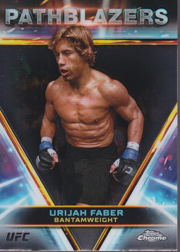 URIJAH FABER-NO.PTH-12-PATHBLAZERS CARD-2024 TOPPS CHROME UFC