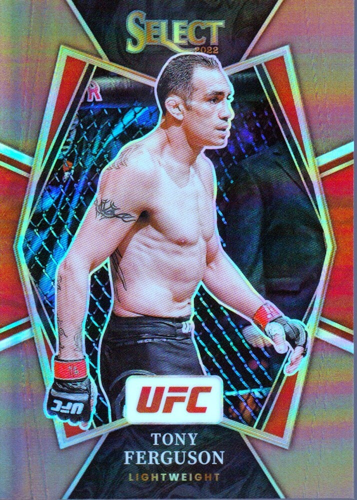 TONY FERGUSON-NO.162 (BRONZE PRIZM-59/175) 2022 PANINI SELECT UFC CARD