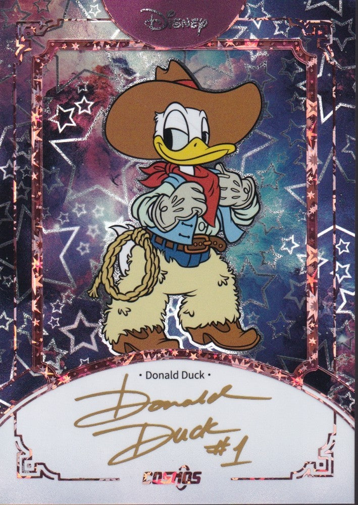 2025 Kakawow Cosmos Disney Signatures COSMOS Star CDT-SXG-03 Donald Duck-073/100