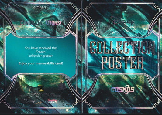 2025 Kakawow Cosmos Frozen Collection Poster Booklet Card-CDT-PB-34