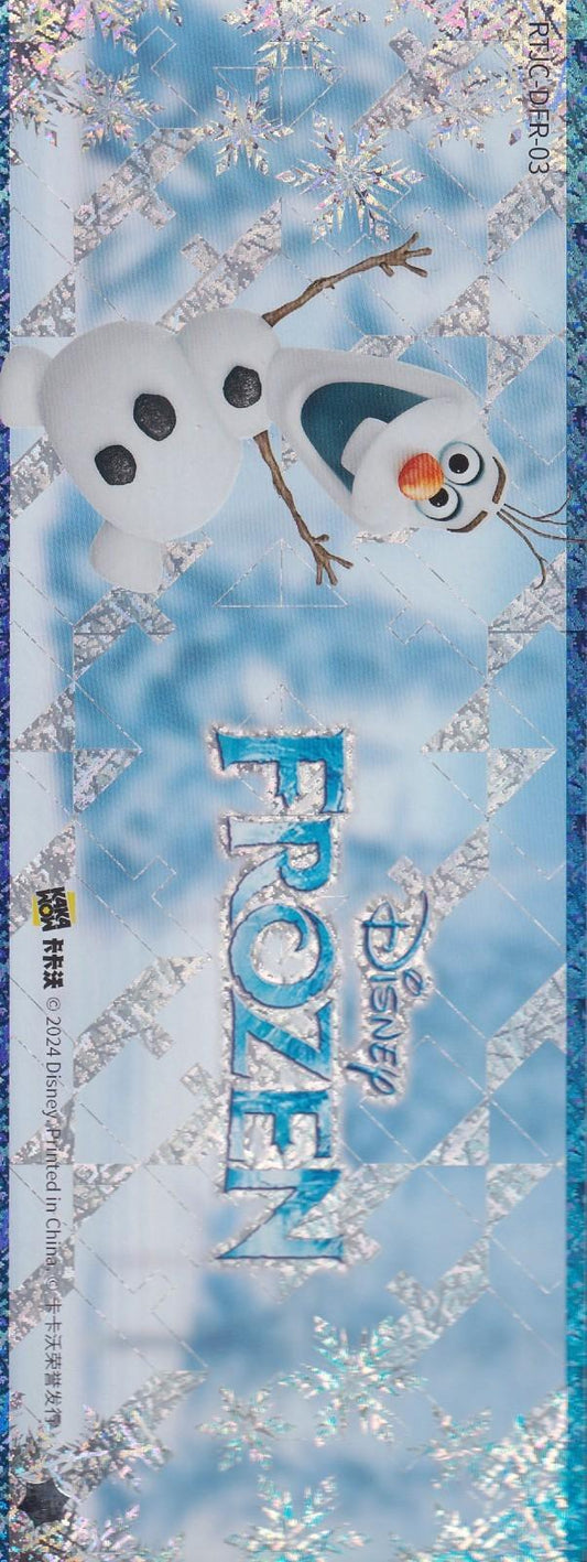2024 Kakawow Frozen Jumbo Refractor Ticket-Olaf #RTJC-DFR-03 (01085/3000)