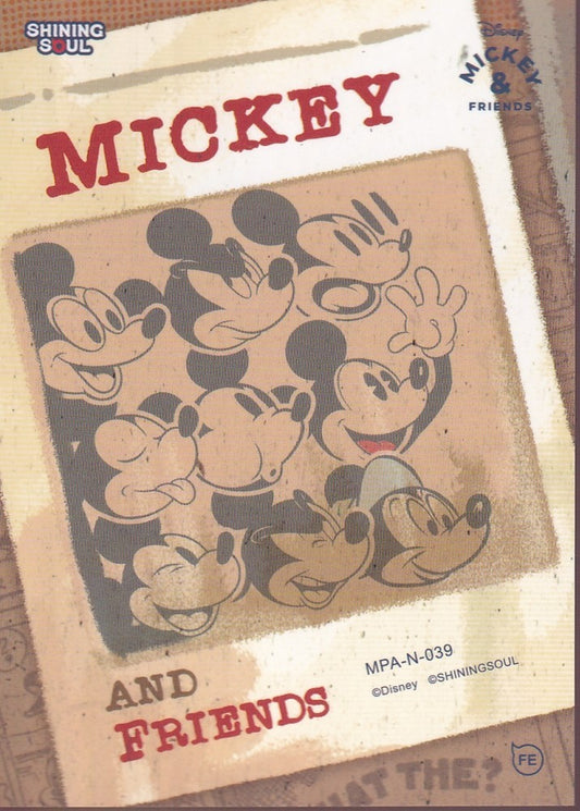 2026 SHINING SOUL MICKEY & FRIENDS POP ART BASE (N) CARD-#MPA-N-039