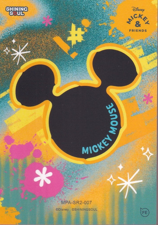 2026 SHINING SOUL MICKEY & FRIENDS POP ART SUPER RARE (SR) CARD-#MPA-SR2-007