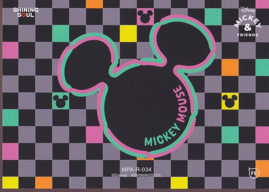 2026 SHINING SOUL MICKEY & FRIENDS POP ART RARE (R) CARD-#MPA-R-034