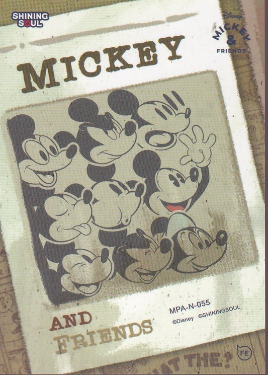 2026 SHINING SOUL MICKEY & FRIENDS POP ART BASE (N) CARD-#MPA-N-055
