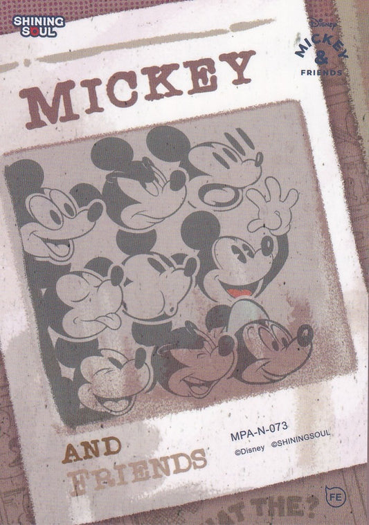 2026 SHINING SOUL MICKEY & FRIENDS POP ART BASE (N) CARD-#MPA-N-073