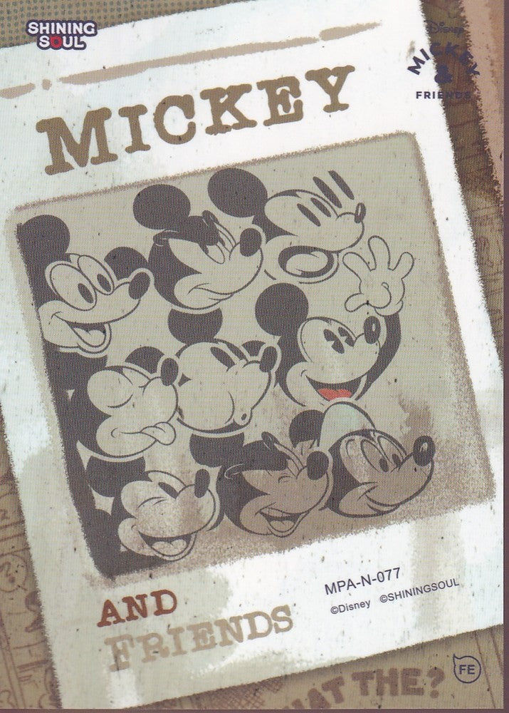 2026 SHINING SOUL MICKEY & FRIENDS POP ART BASE (N) CARD-#MPA-N-077