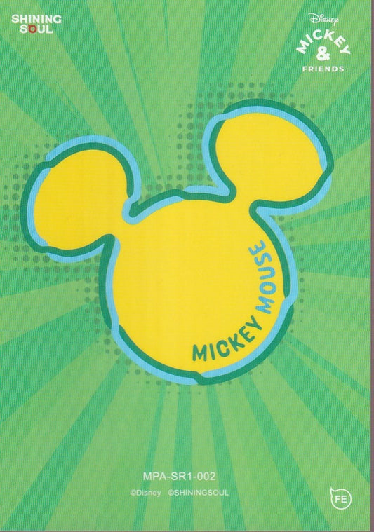2026 SHINING SOUL MICKEY & FRIENDS POP ART SUPER RARE (SR) CARD-#MPA-SR1-002