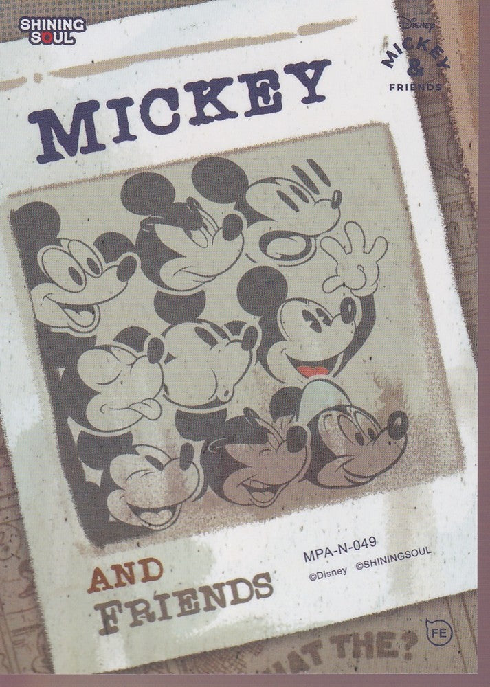2026 SHINING SOUL MICKEY & FRIENDS POP ART BASE (N) CARD-#MPA-N-049