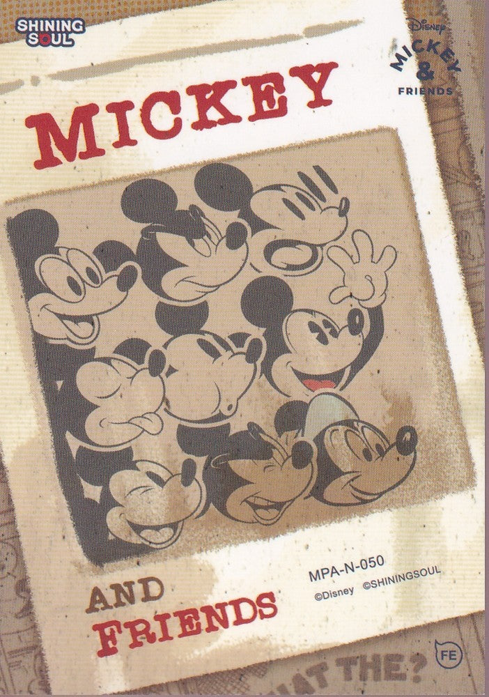 2026 SHINING SOUL MICKEY & FRIENDS POP ART BASE (N) CARD-#MPA-N-050