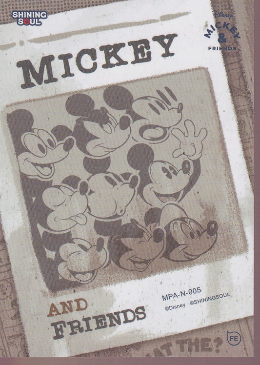 2026 SHINING SOUL MICKEY & FRIENDS POP ART BASE (N) CARD-#MPA-N-005