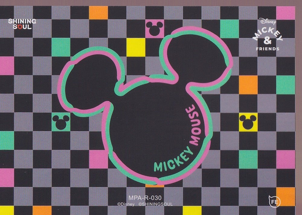 2026 SHINING SOUL MICKEY & FRIENDS POP ART RARE (R) CARD-#MPA-R-030