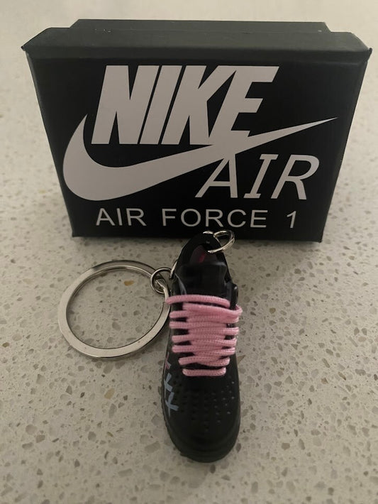 NIKE AIR FORCE 1-3D SNEAKER KEYCHAIN WITH BOX