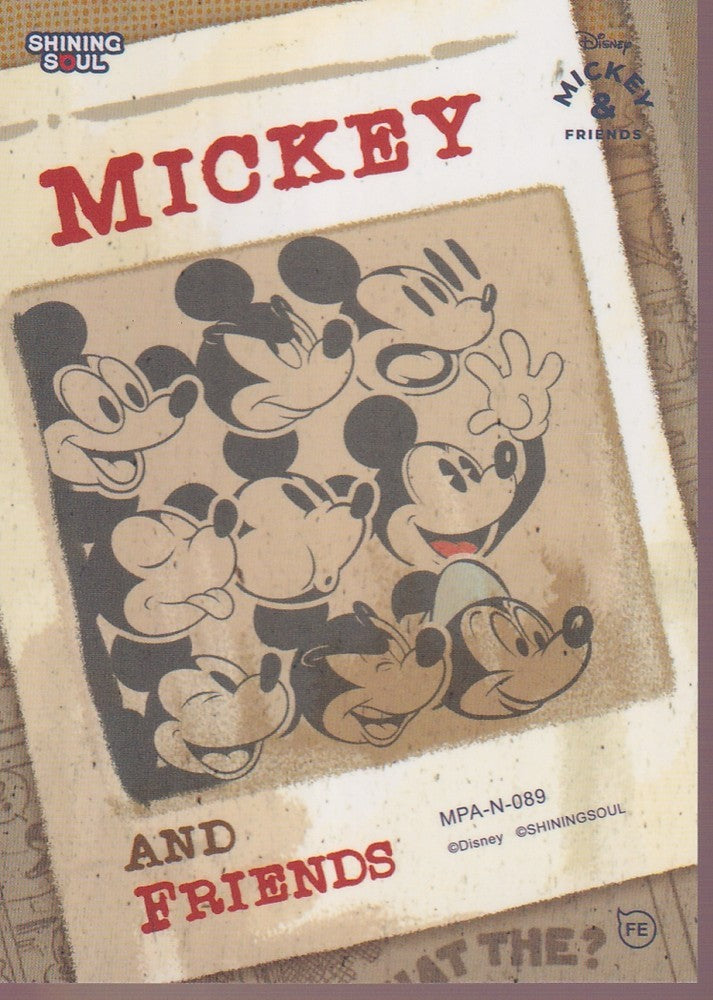 2026 SHINING SOUL MICKEY & FRIENDS POP ART BASE (N) CARD-#MPA-N-089