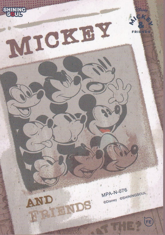 2026 SHINING SOUL MICKEY & FRIENDS POP ART BASE (N) CARD-#MPA-N-076