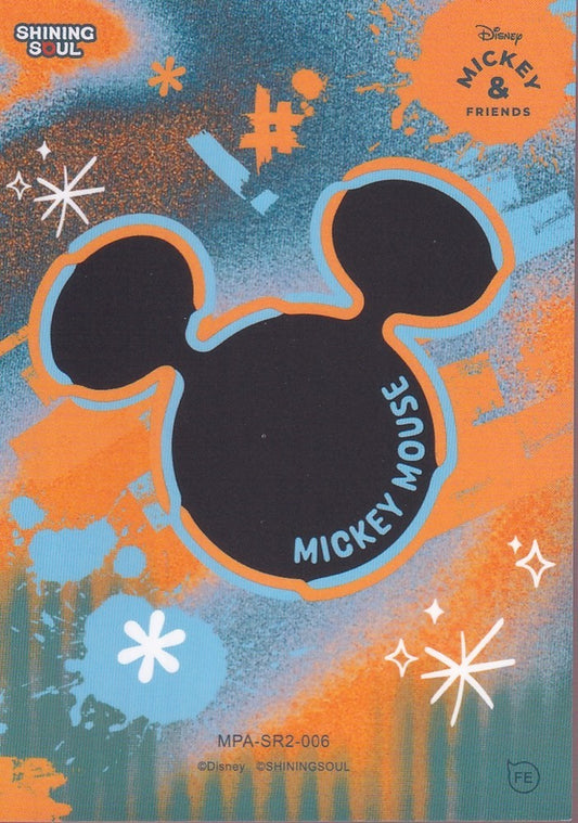 2026 SHINING SOUL MICKEY & FRIENDS POP ART SUPER RARE (SR) CARD-#MPA-SR2-006