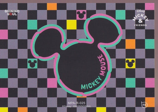 2026 SHINING SOUL MICKEY & FRIENDS POP ART RARE (R) CARD-#MPA-R-025