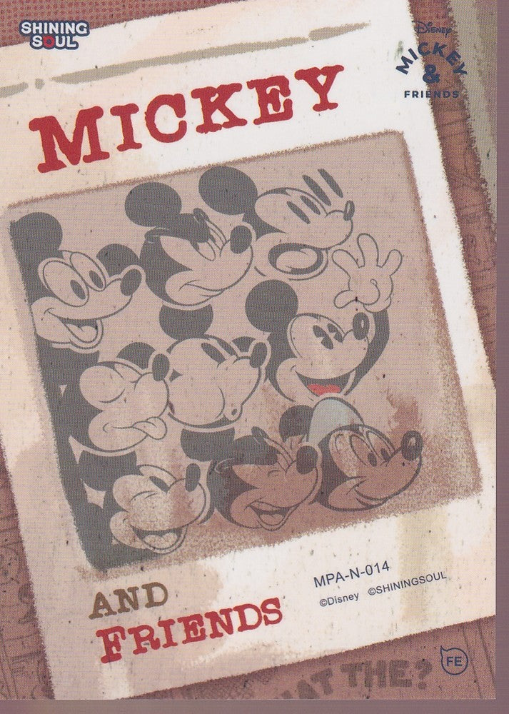 2026 SHINING SOUL MICKEY & FRIENDS POP ART BASE (N) CARD-#MPA-N-014