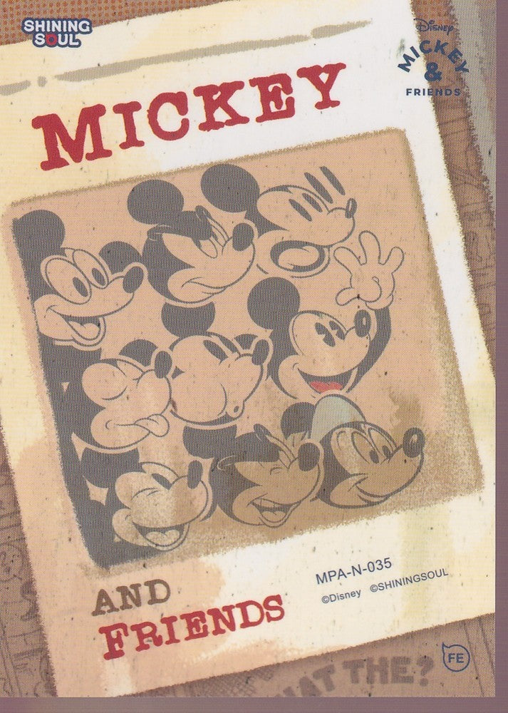 2026 SHINING SOUL MICKEY & FRIENDS POP ART BASE (N) CARD-#MPA-N-035