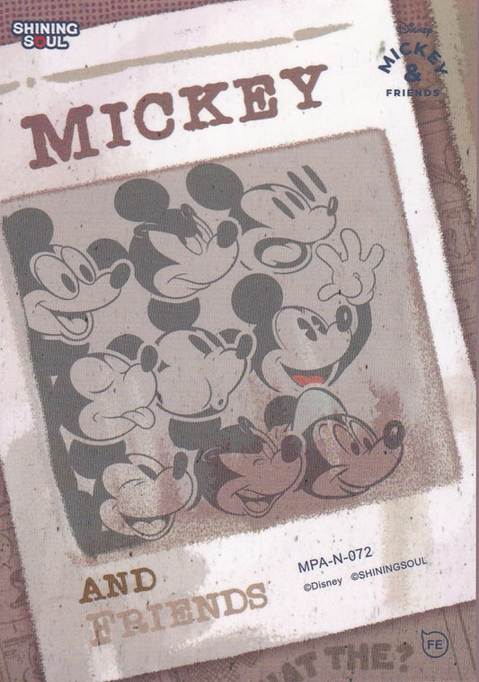 2026 SHINING SOUL MICKEY & FRIENDS POP ART BASE (N) CARD-#MPA-N-072