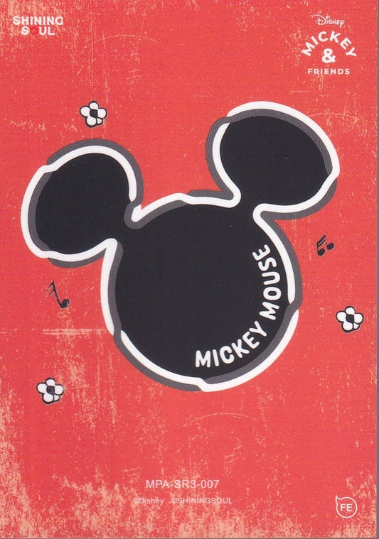 2026 SHINING SOUL MICKEY & FRIENDS POP ART SUPER RARE (SR) CARD-#MPA-SR3-007