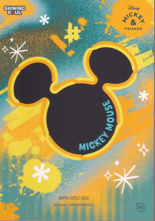 2026 SHINING SOUL MICKEY & FRIENDS POP ART SUPER RARE (SR) CARD-#MPA-SR2-002