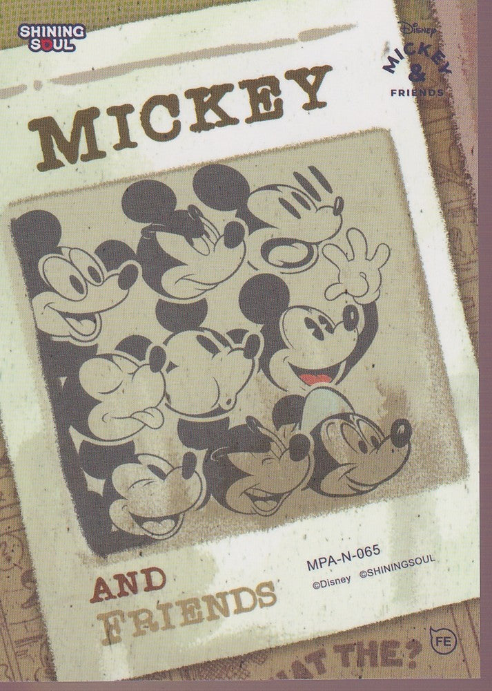 2026 SHINING SOUL MICKEY & FRIENDS POP ART BASE (N) CARD-#MPA-N-065