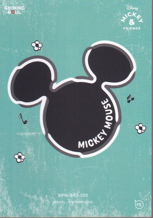 2026 SHINING SOUL MICKEY & FRIENDS POP ART SUPER RARE (SR) CARD-#MPA-SR3-003