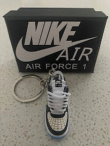 NIKE AIR FORCE 1-3D SNEAKER KEYCHAIN WITH BOX