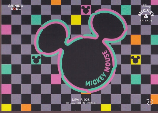 2026 SHINING SOUL MICKEY & FRIENDS POP ART RARE (R) CARD-#MPA-R-028